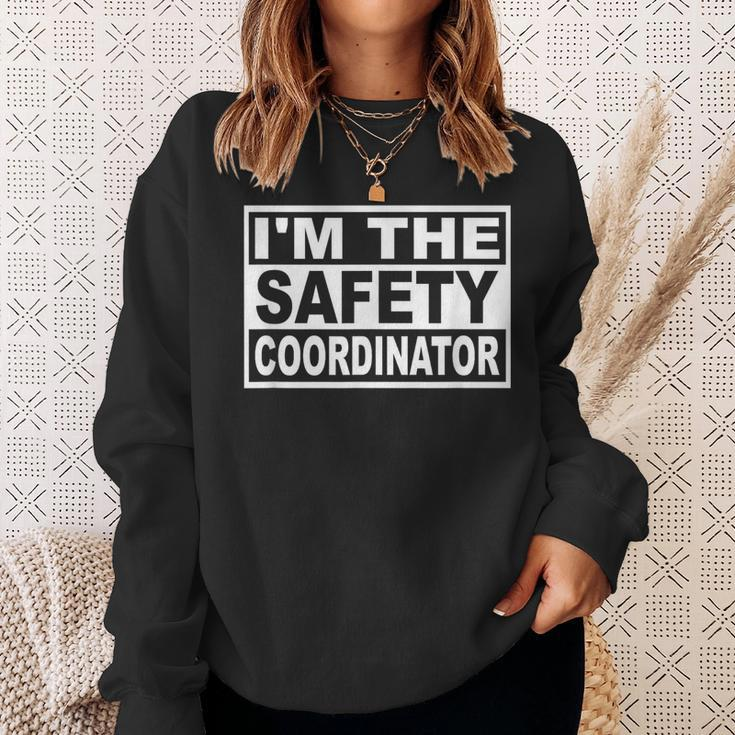 Safety Coordinator Square Graphic Sweatshirt Gifts for Her