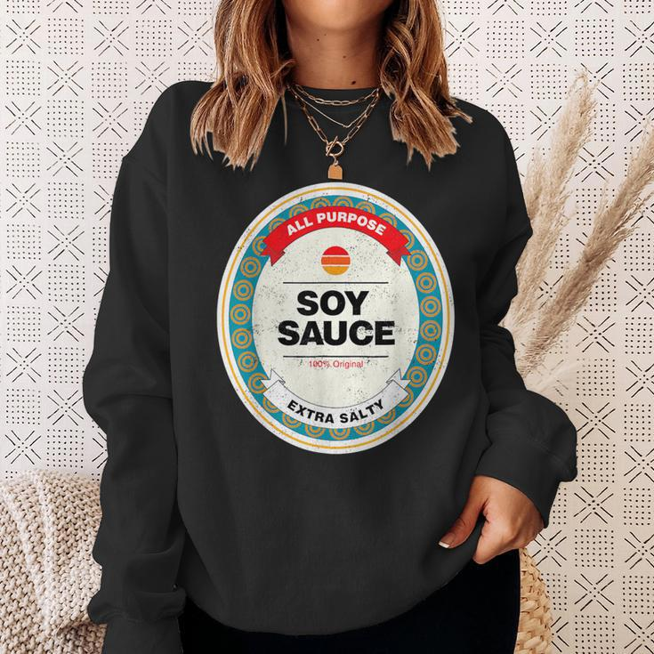 Soy Sauce Easy Halloween Costume Matching Group Couples Sweatshirt Gifts for Her