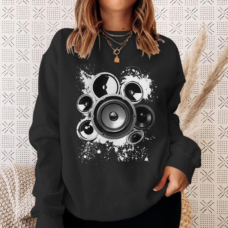 Speaker Building Electronics Sound Frequency Subwoofer Inch Sweatshirt Gifts for Her