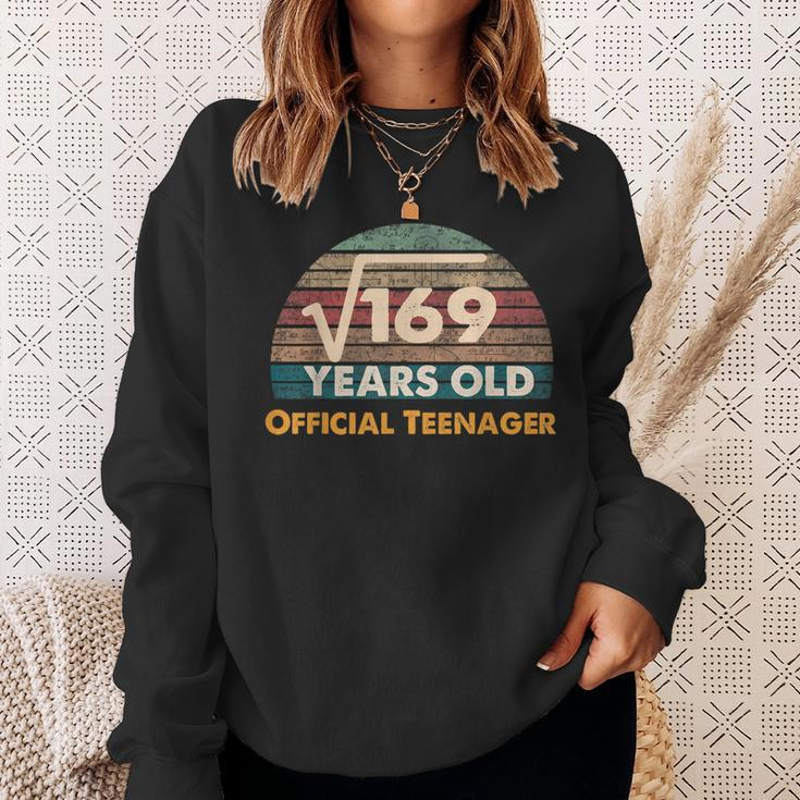 Square Root Of 16913Th Birthdayofficial Nager Sweatshirt Gifts for Her
