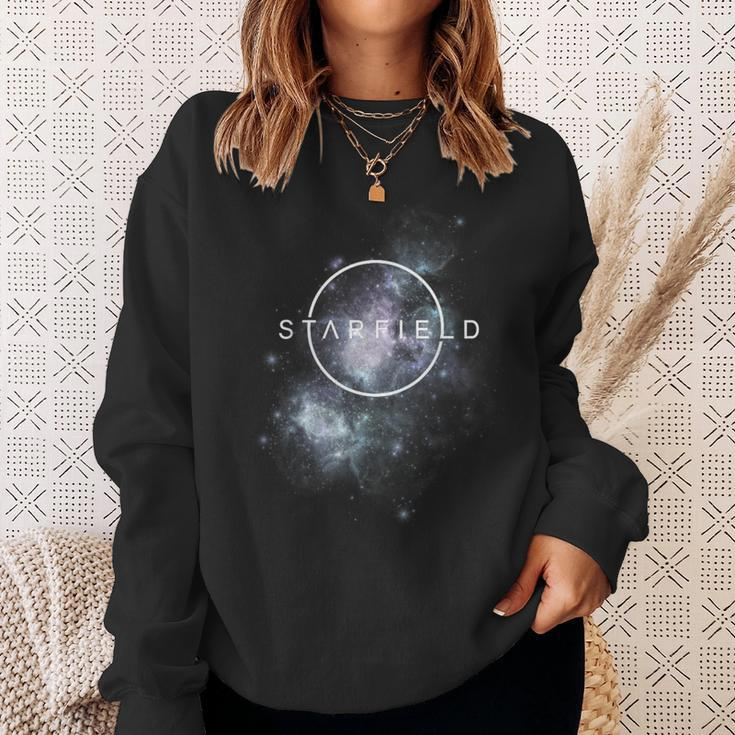 Starfield Star Field Space Galaxy Universe Sweatshirt Gifts for Her