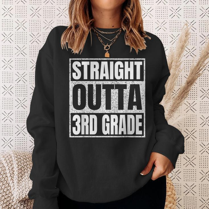 Straight Outta 3Rd Grade School Graduation Class Of 2023 Sweatshirt Gifts for Her