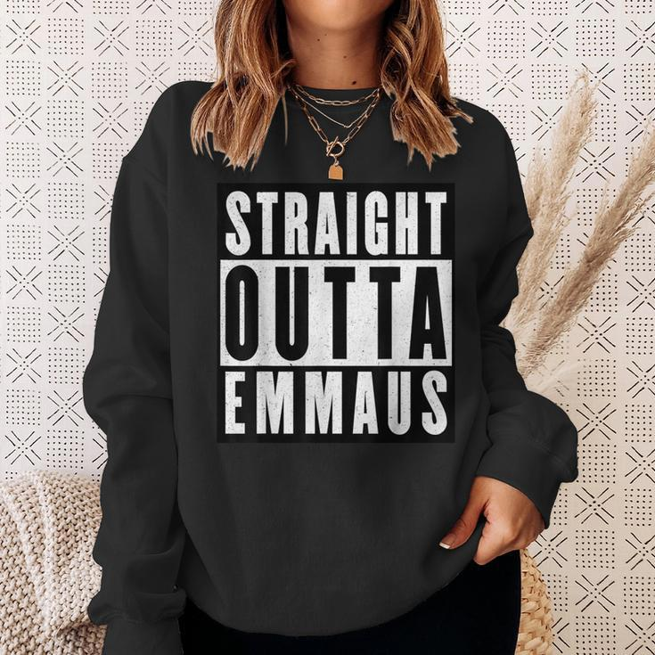 Straight Outta Emmaus Sweatshirt Gifts for Her