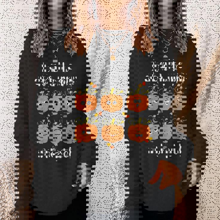 I Teach The Cutest Pumpkins In The Patch My Pumpkin Class Pumpkin Sweatshirt Gifts for Her