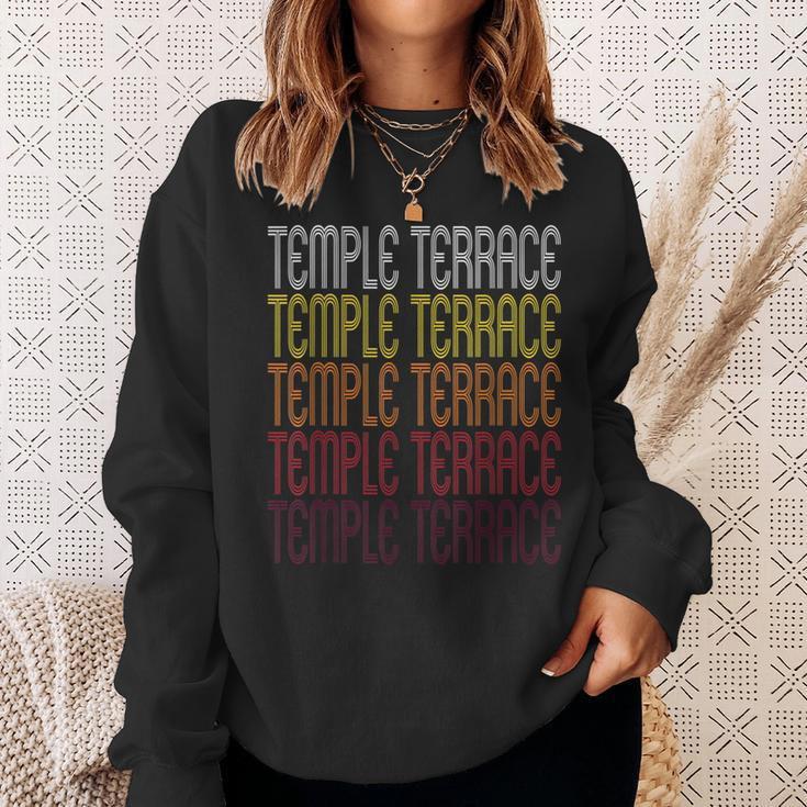 Temple Terrace Fl Vintage Style Florida Sweatshirt Gifts for Her