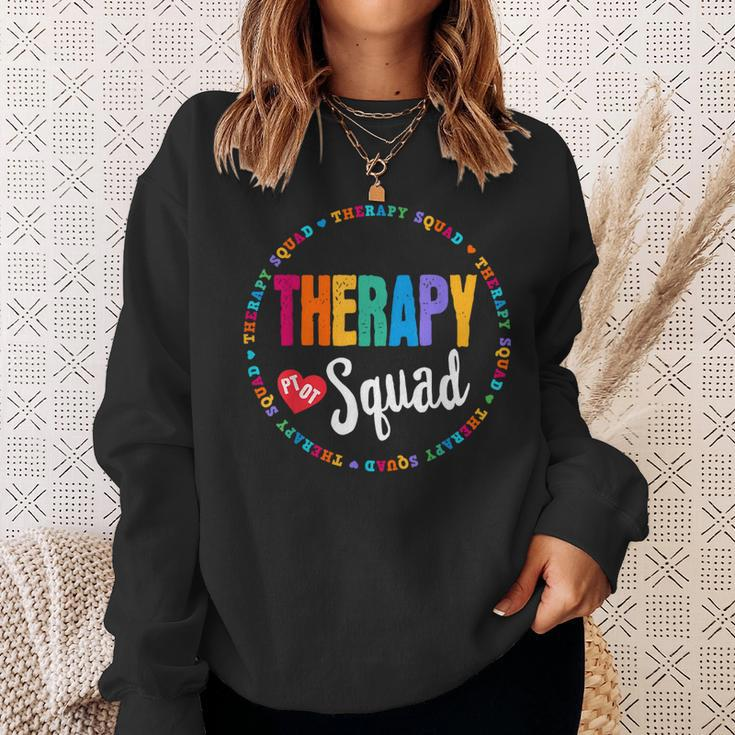 Therapy Squad Pt Ot Crew Occupational Therapist Week Team Sweatshirt Gifts for Her