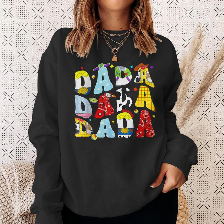 Toy Story Dada Boy Dad Fathers Day For Mens Sweatshirt Gifts for Her
