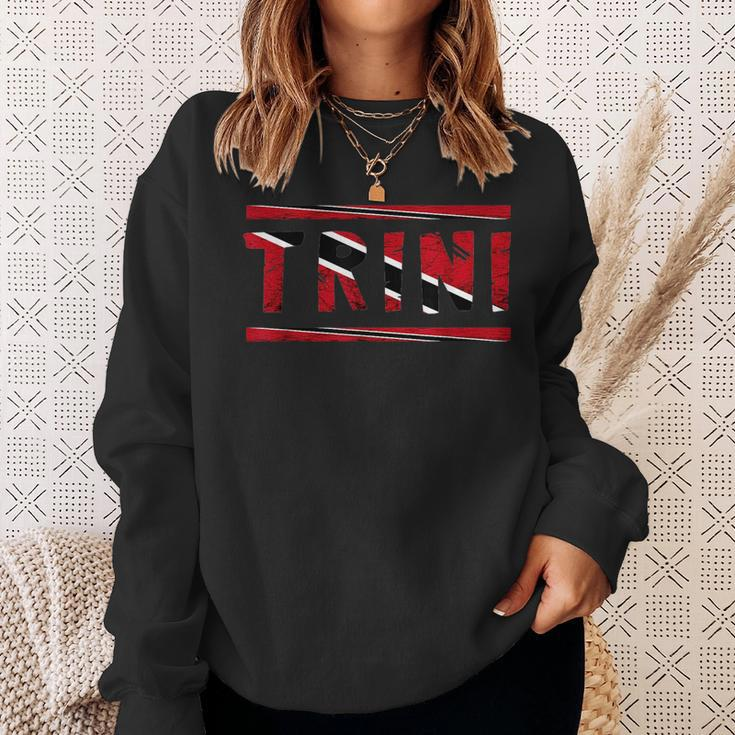 Trinidad And Tobago Trini Tobagonian Flag Pride Roots Sweatshirt Gifts for Her