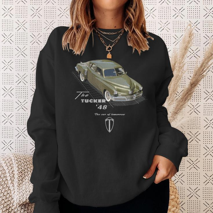 Tucker 48 American Classic Car Legend Sweatshirt Gifts for Her