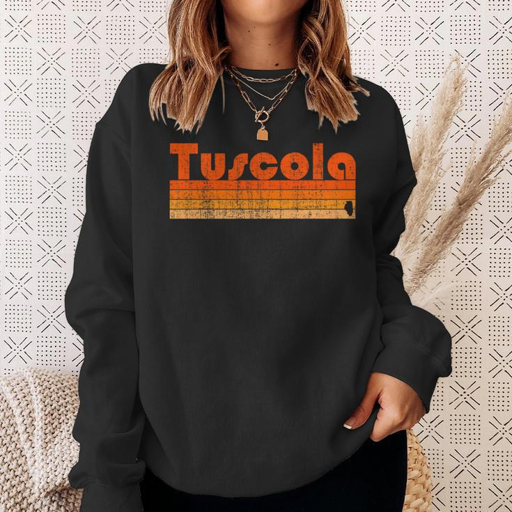 Tuscola Illinois Retro 80S Style Sweatshirt Gifts for Her