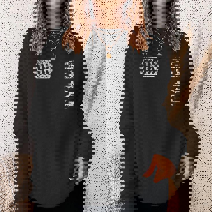 Tyler Texas 903 Area Code Vintage Retro Sweatshirt Gifts for Her