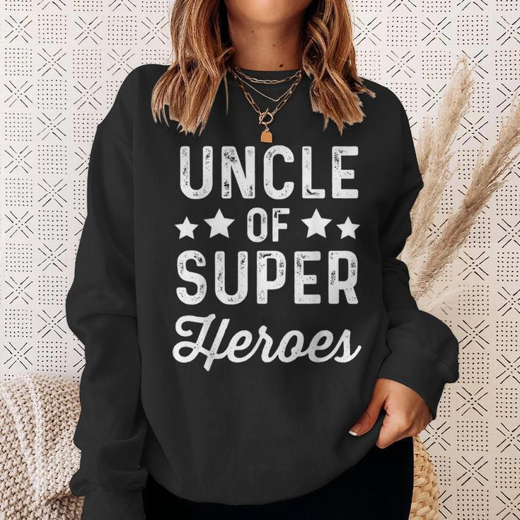 Uncle Super Heroes Superhero Sweatshirt Gifts for Her
