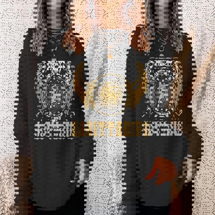 Never Underestimate The Power Of A Sagittarius Zodiac Sweatshirt Gifts for Her