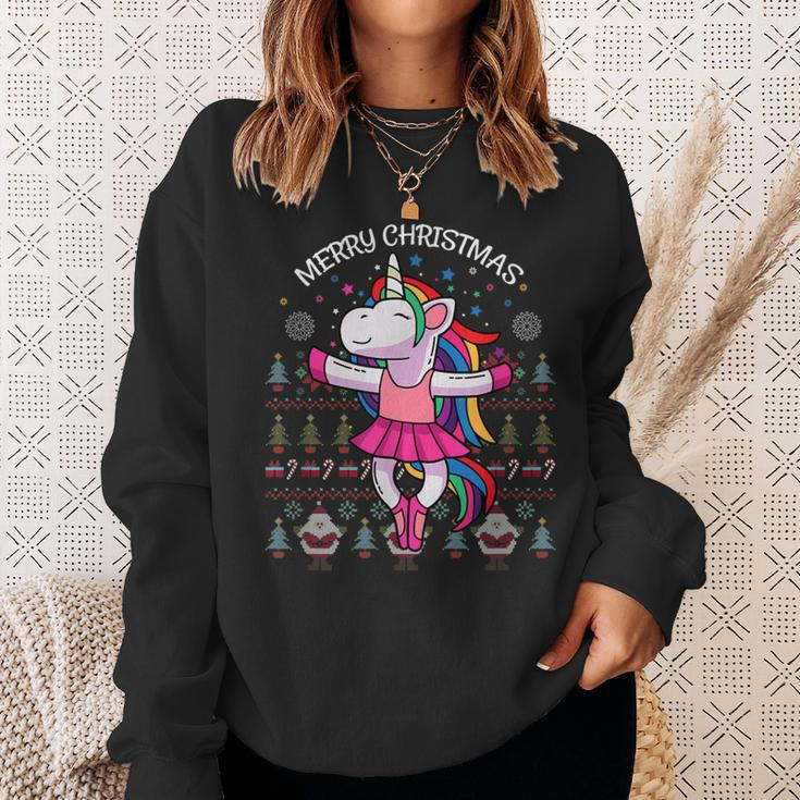 Unicorn Ugly Christmas Sweater For X-Mas Sweatshirt Gifts for Her
