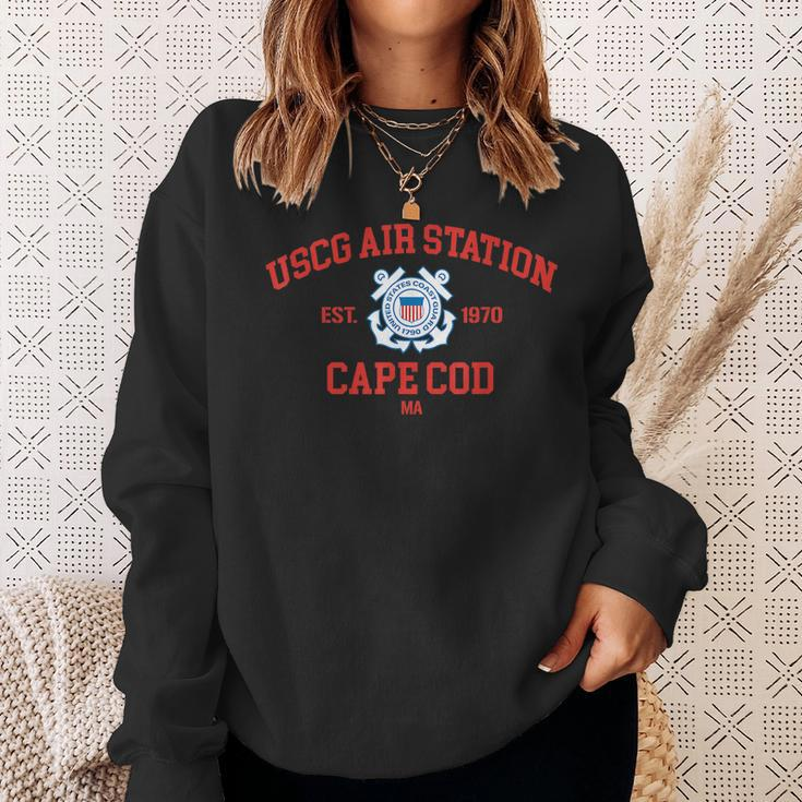 Uscg Coast Guard Air Station Cgas Cape Cod Cape Cod Funny Gifts Sweatshirt Gifts for Her