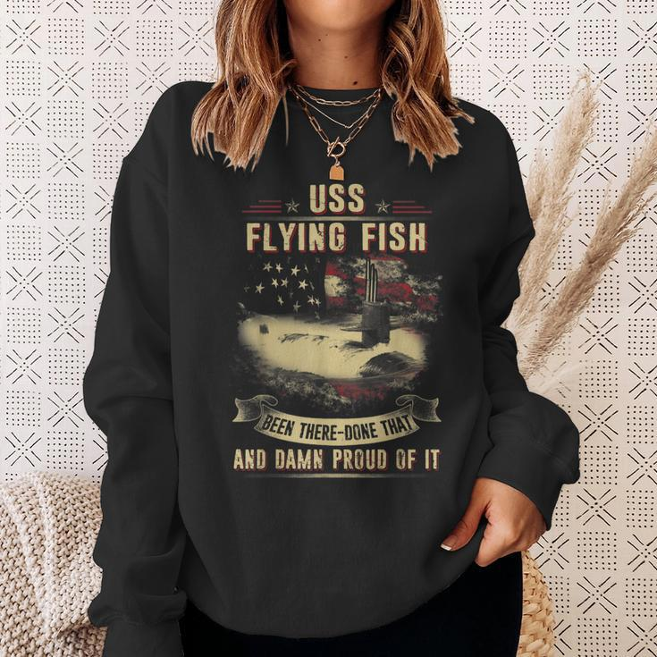 Uss Flying Fish Ssn673 Sweatshirt Gifts for Her