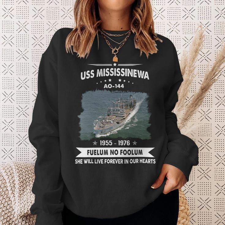 Uss Mississinewa Ao 144 Sweatshirt Gifts for Her