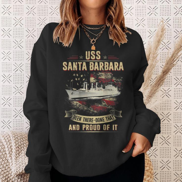 Uss Santa Barbara Ae28 Sweatshirt Gifts for Her