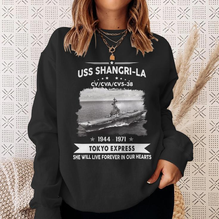 Uss Shangri-La Cv 38 Sweatshirt Gifts for Her