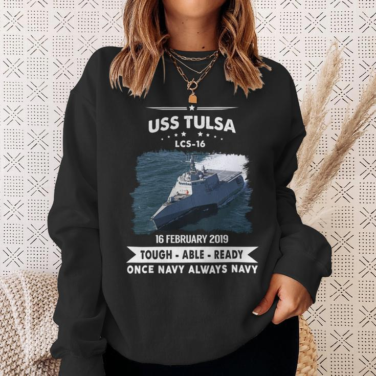 Uss Tulsa Lcs 16 Sweatshirt Gifts for Her