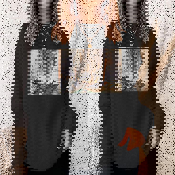 Venice Gondoliers Siesta Sweatshirt Gifts for Her