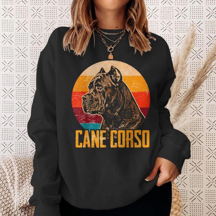 Vintage Cane Corso Lover Italian Dog Pet Cane Corso Sweatshirt Gifts for Her