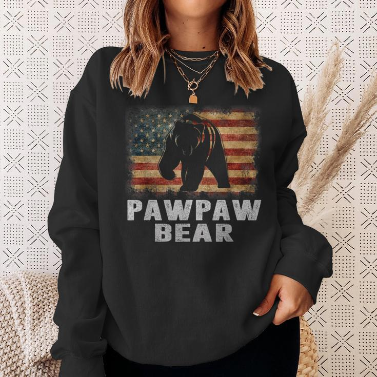 Vintage Pawpaw Bear Pawpaw Wildling Fathers Day Dad Gift Gift For Mens Sweatshirt Gifts for Her