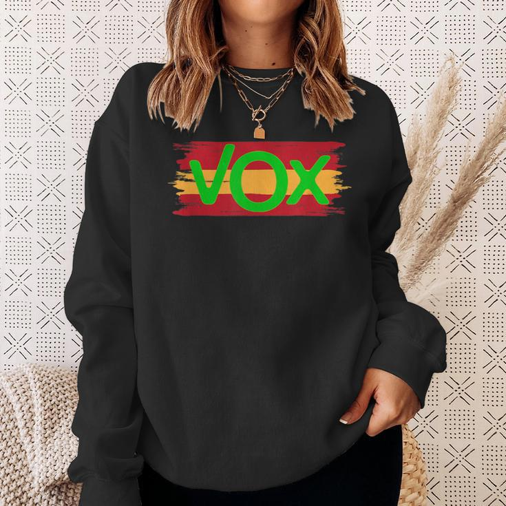 Vox Spain Viva Political Party Sweatshirt Gifts for Her