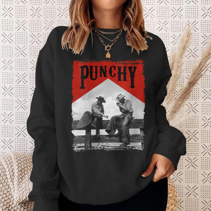 Western Texas Cowgirl Horse Girl Rodeo Punchy Cowboy Killers Gift For Womens Sweatshirt Gifts for Her