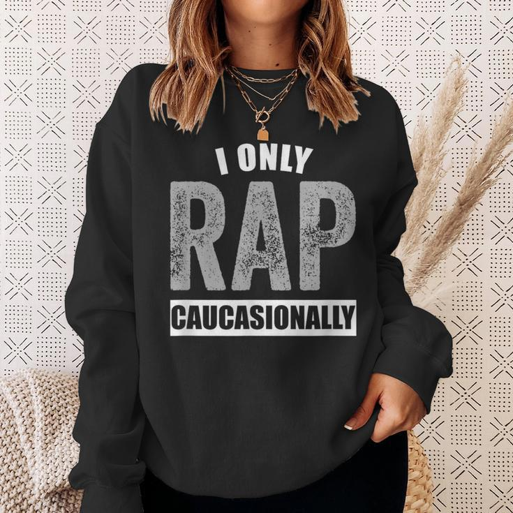 White Rapper RapSweatshirt Gifts for Her