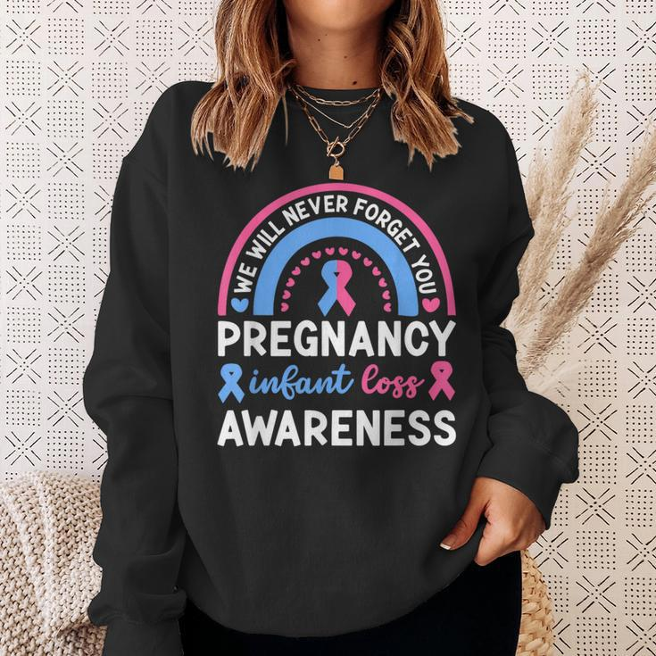 We Will Never Forget You Pregnancy Infant Loss Awareness Sweatshirt Gifts for Her