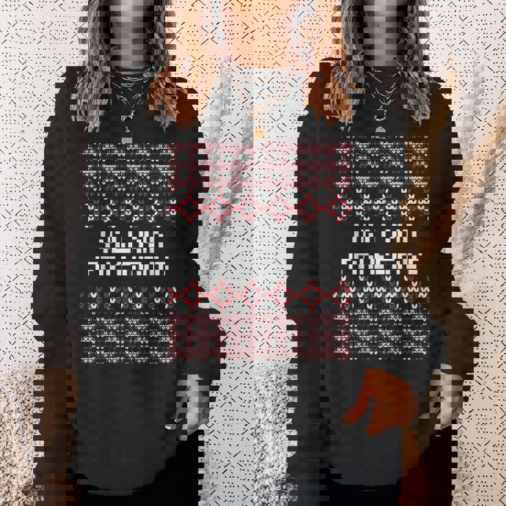 Will Run For Eggnog Ugly Christmas Sweater Running Sweatshirt Gifts for Her