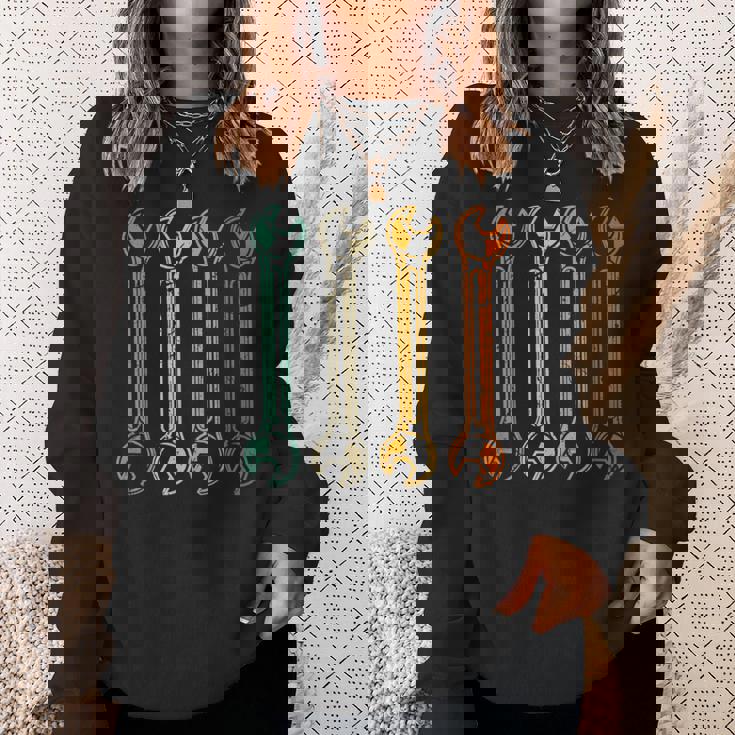 Wrenches Retro Car Mechanic Handyman Vintage Mechanic Funny Gifts Funny Gifts Sweatshirt Gifts for Her Wrenches Retro Car Mechanic Handyman Vintage Mechanic Funny Gifts Funny Gifts Sweatshirt Gifts for Her