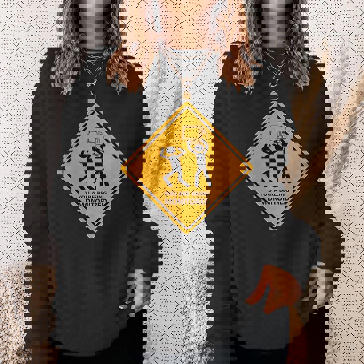 You Are Being Monitored Sweatshirt Gifts for Her