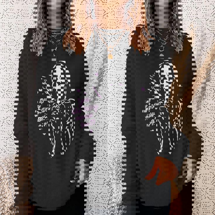 You Like Scary Movies Too Funny Ghost Face Scary Funny Gifts Sweatshirt Gifts for Her