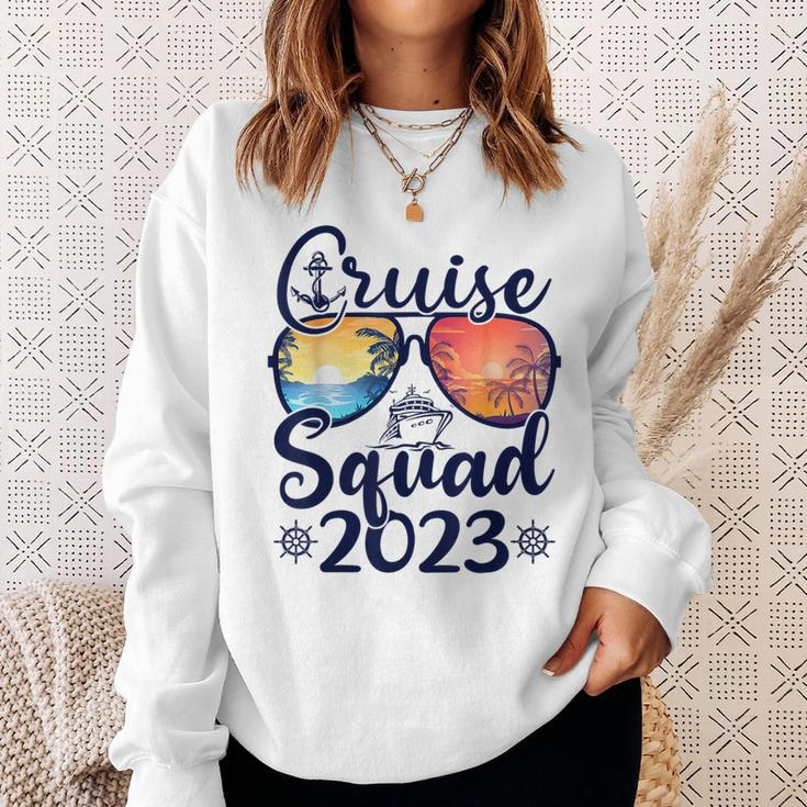 Cruise Squad 2023 Vacation Cool Summer Family Cruise Sweatshirt Gifts for Her