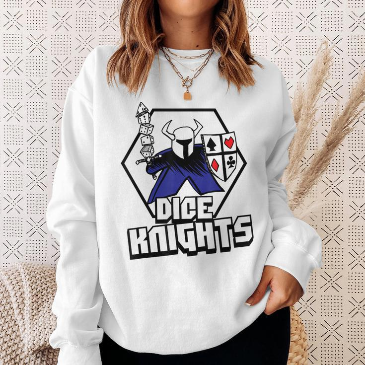 Dice Knights Wargaming Team Sweatshirt Gifts for Her