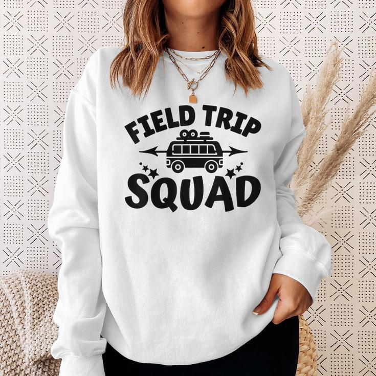 Field Trip Squad Happy Last Day Of School Field Day 2023 Sweatshirt Gifts for Her