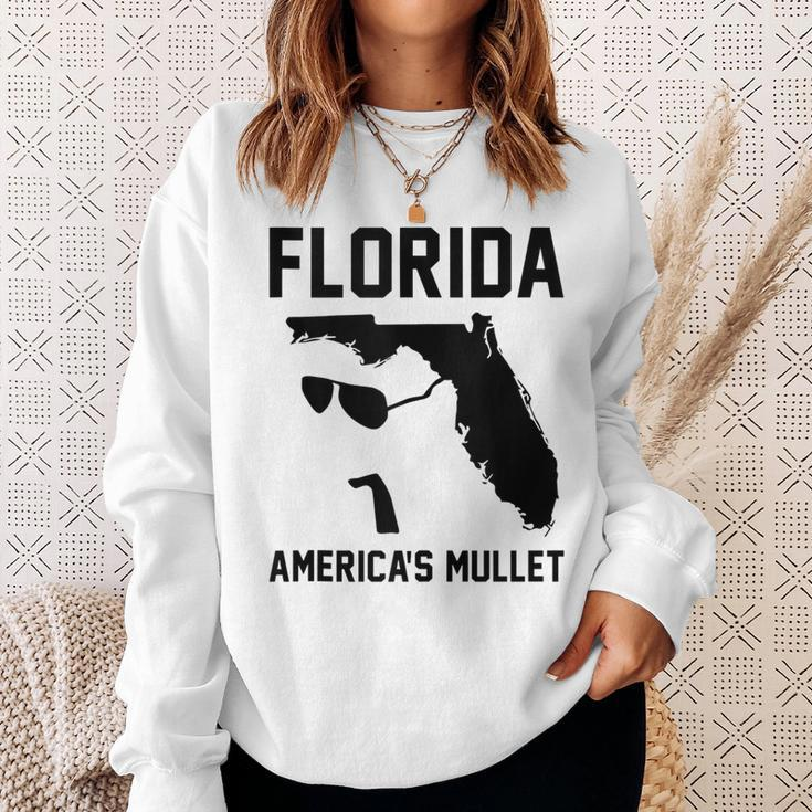 Florida Americas Mullet Funny Sweatshirt Gifts for Her