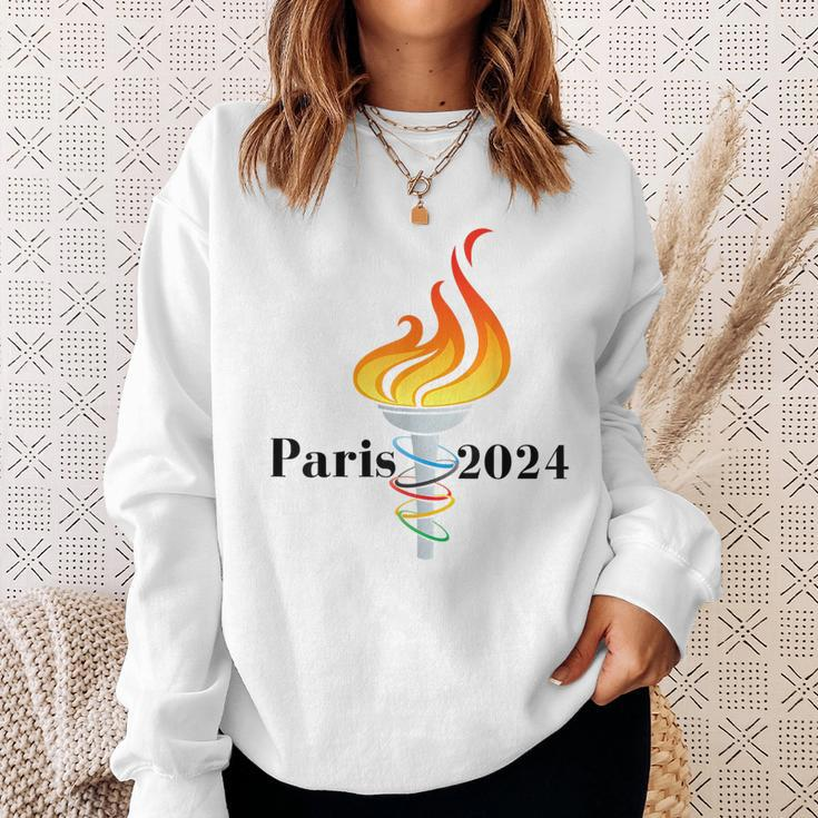 France Paris Games Summer 2024 Sports Medal Supporters Sweatshirt Gifts for Her