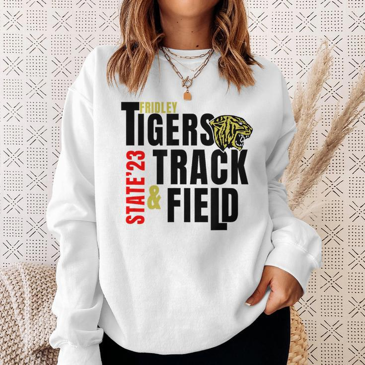 Fridley Track & Field Sweatshirt Gifts for Her