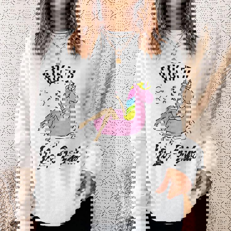 Fuck It Lets Drink - Alcohol Beach Pool Party Day Drinking Sweatshirt Gifts for Her Fuck It Lets Drink - Alcohol Beach Pool Party Day Drinking Sweatshirt Gifts for Her