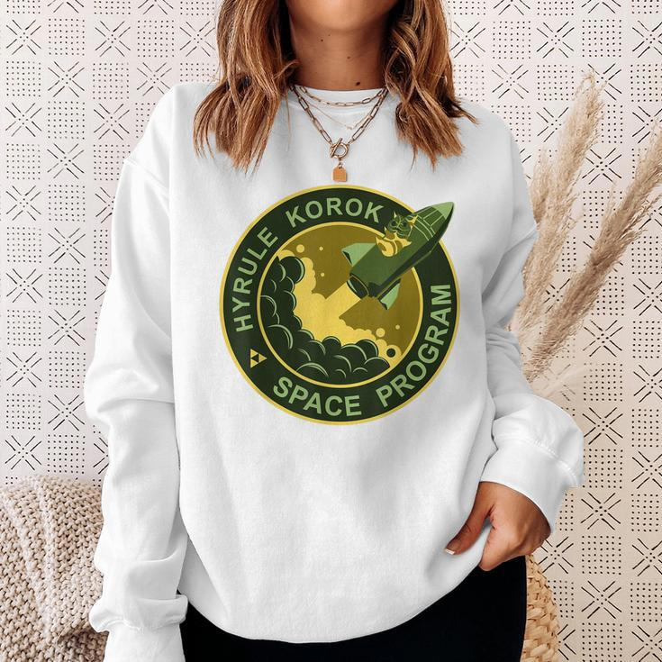 Hyrule Korok Space Program Funny Space Exploration Sweatshirt Gifts for Her
