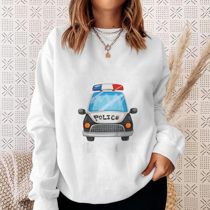 Kids Police Officer This Boy Loves Police Cars Toddler Sweatshirt Gifts for Her
