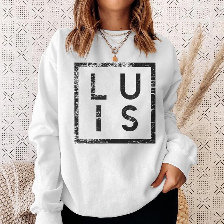 Luis Minimalism Sweatshirt Gifts for Her