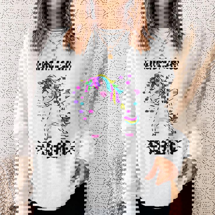 Lunch Lady Squad Dabbing Unicorn Lunch Lady Sweatshirt Gifts for Her