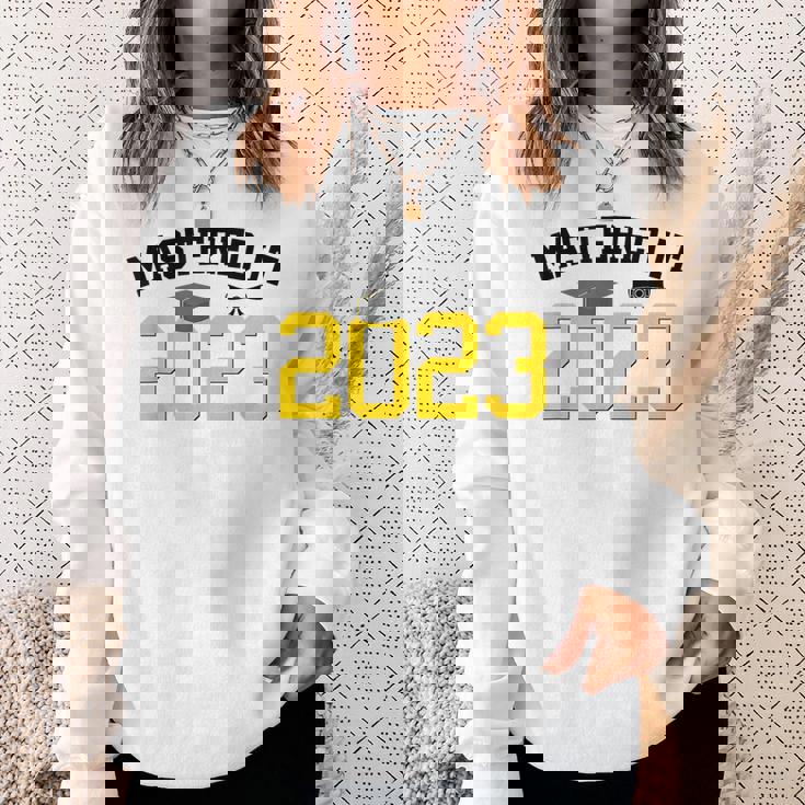 Master Degree Graduation Gifts Mastered It 2023 Graduate Sweatshirt Gifts for Her