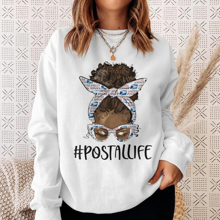 Postal Worker Life Postal Service Sunglasses Mail Carrier Sweatshirt Gifts for Her