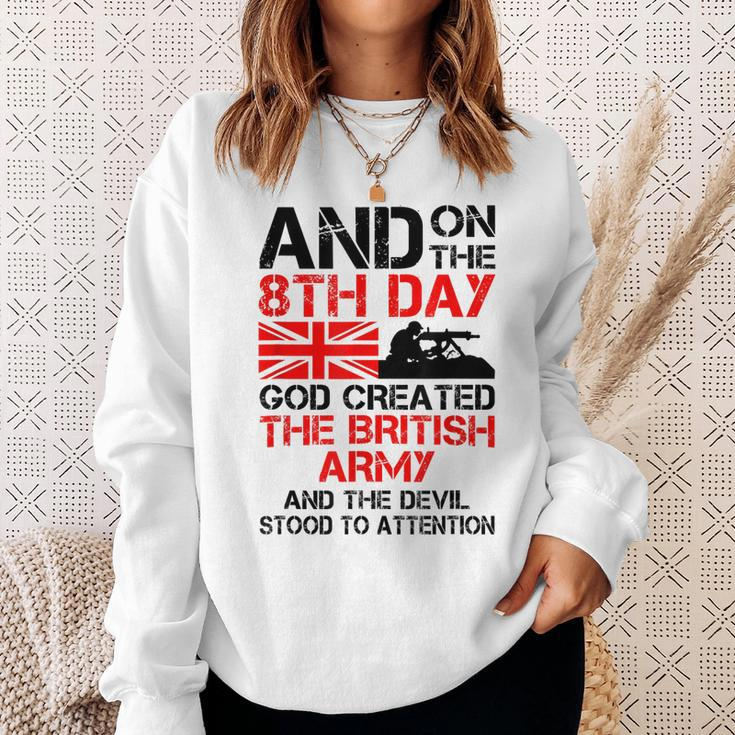 The British Army Veteran Army Sweatshirt Gifts for Her