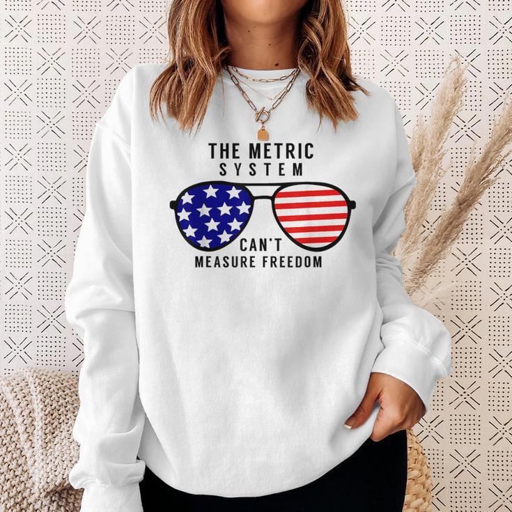The Metric System Cant Measure Freedom Sweatshirt Gifts for Her